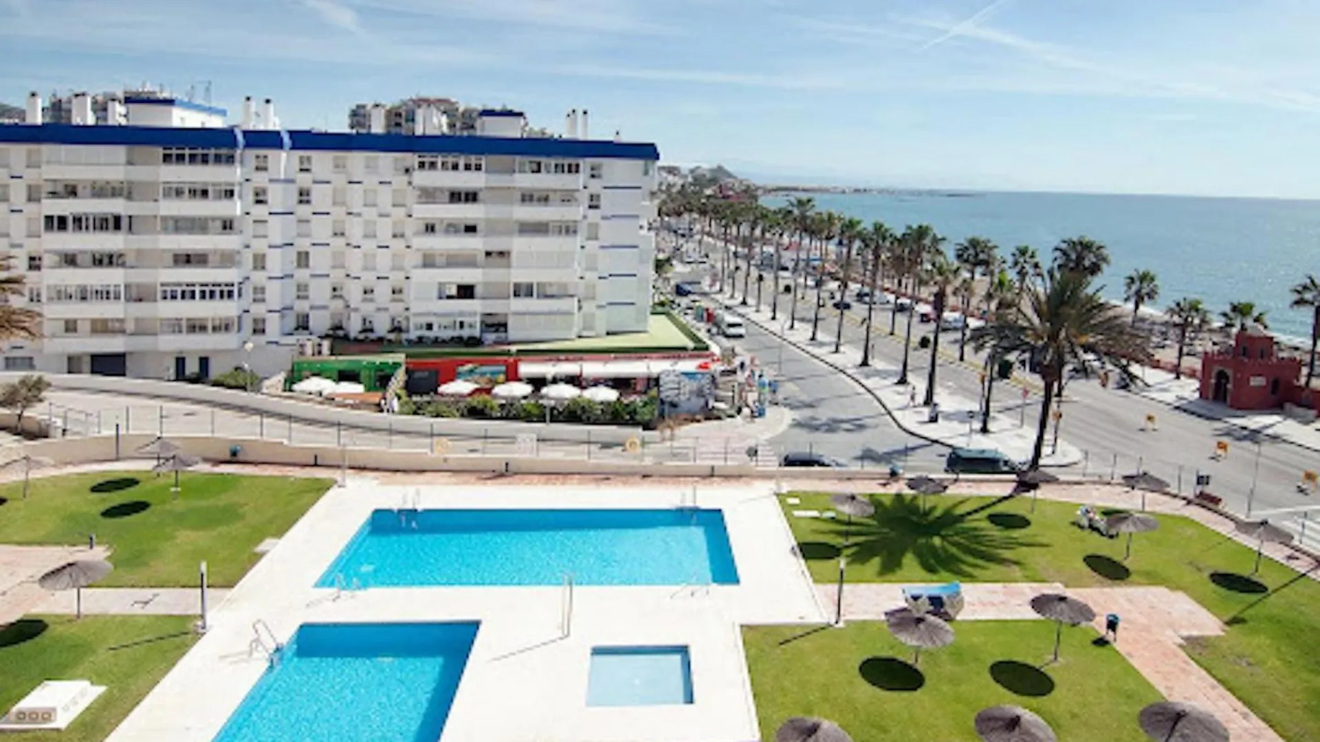 H2M Aloha Playa 1St Line Beach Terrace And Pool 베날마데나코스타